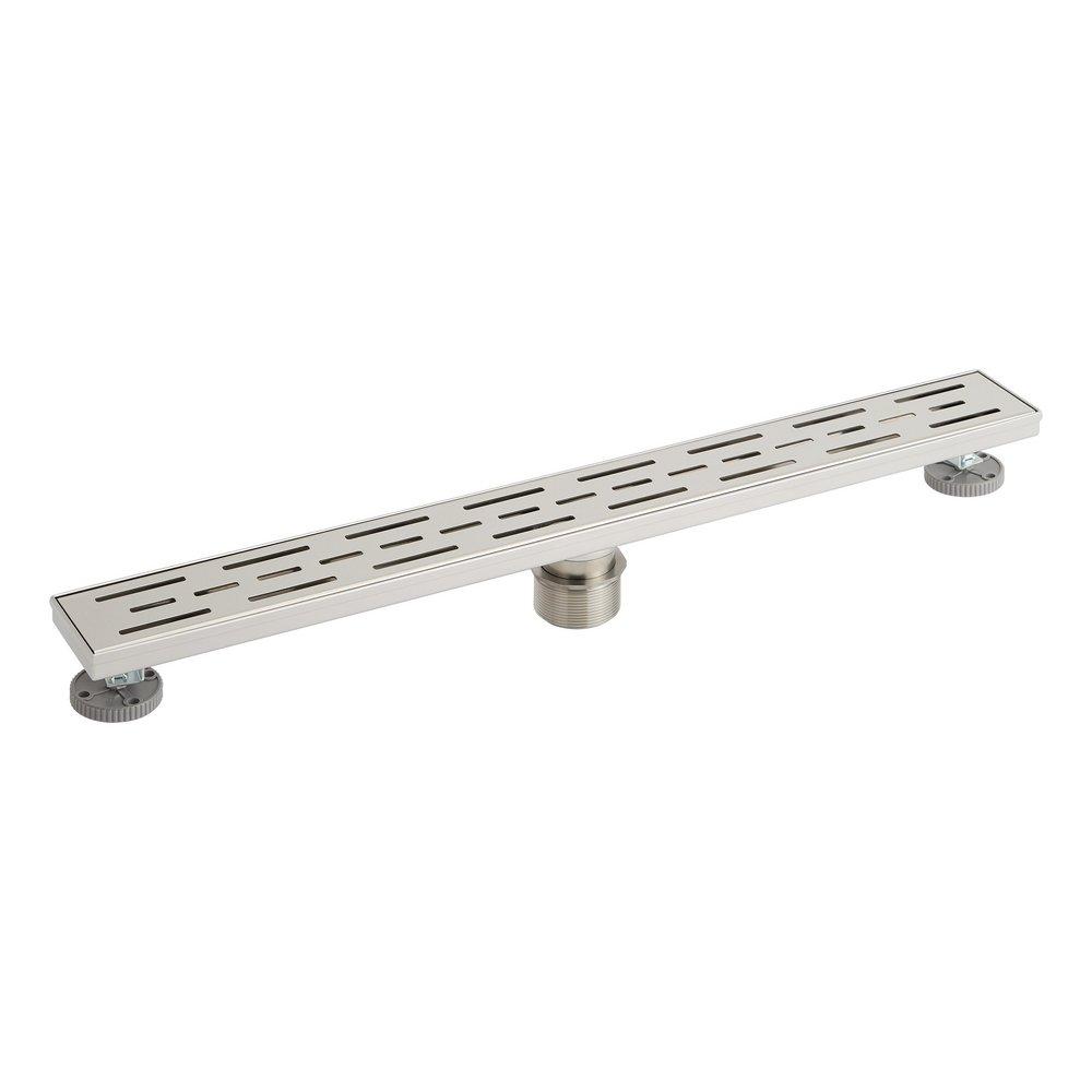 Signature Hardware Polished Stainless Steel 18 in. Linear Shower Drain 