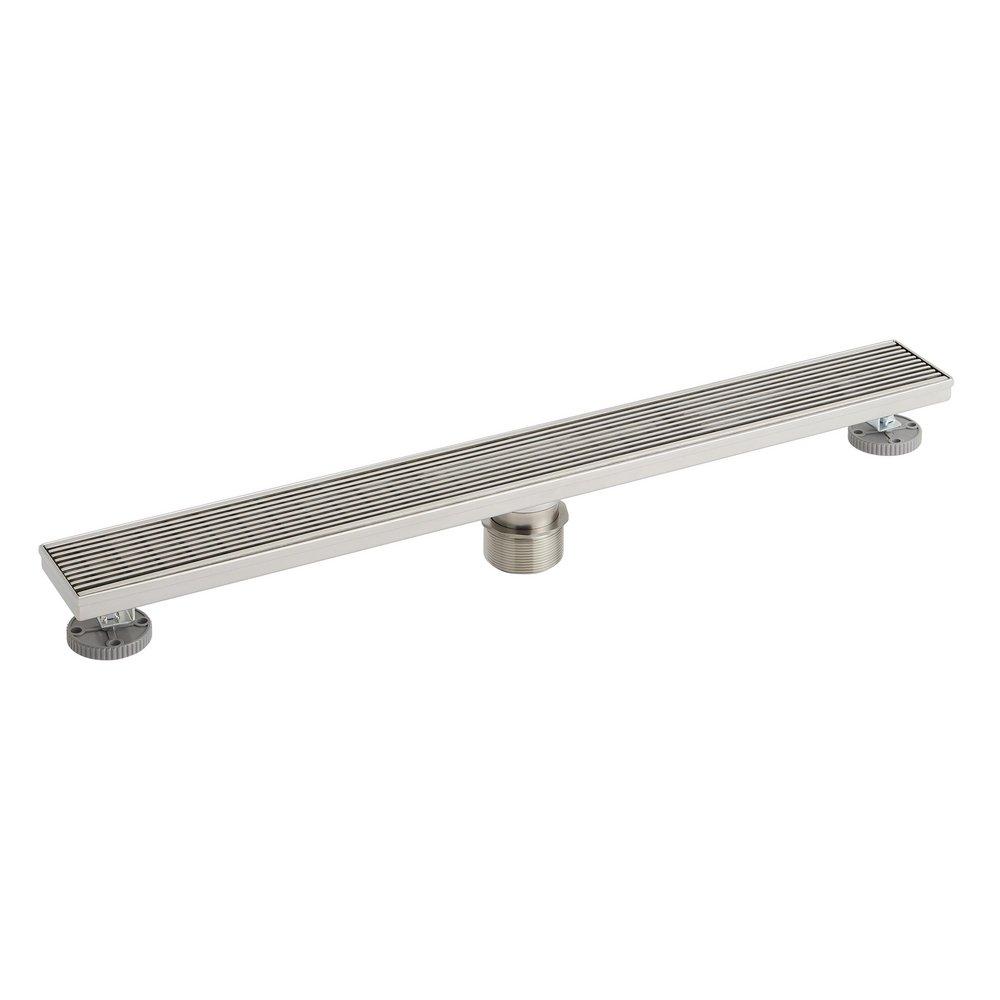Signature Hardware Polished Stainless Steel 18 in. Linear Shower Drain 