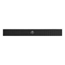 Signature Hardware Matte Black 24 in. Linear Shower Drain 