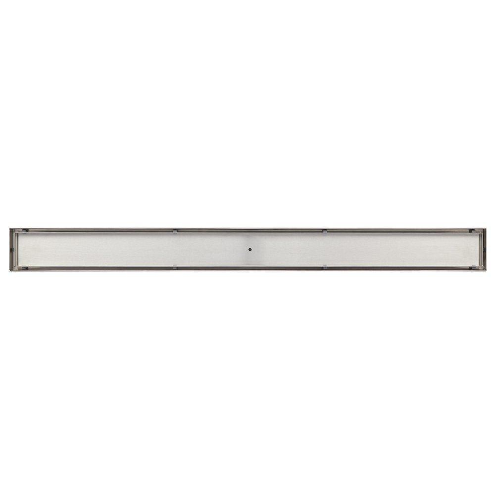 28" TILE-IN LINEAR SHOWER DRAIN - STAINLESS STEEL 