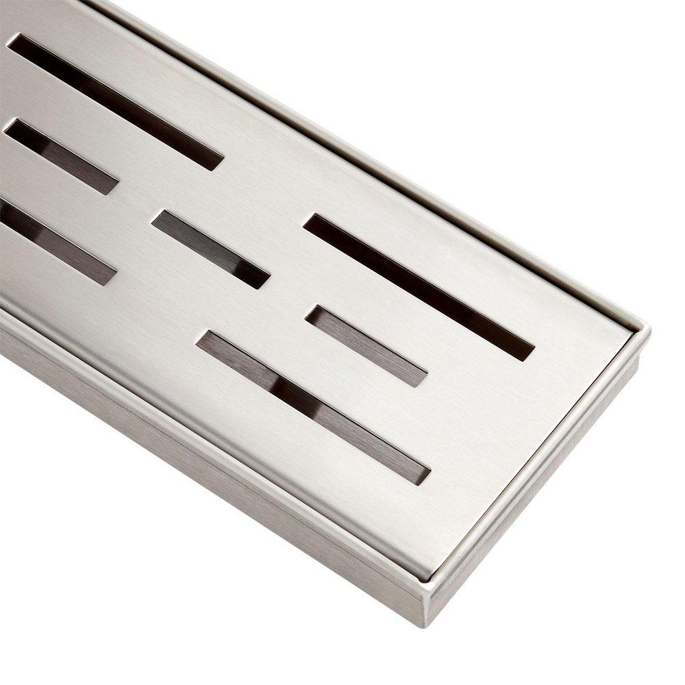 Signature Hardware Stainless Steel 32 in. Linear Shower Drain 