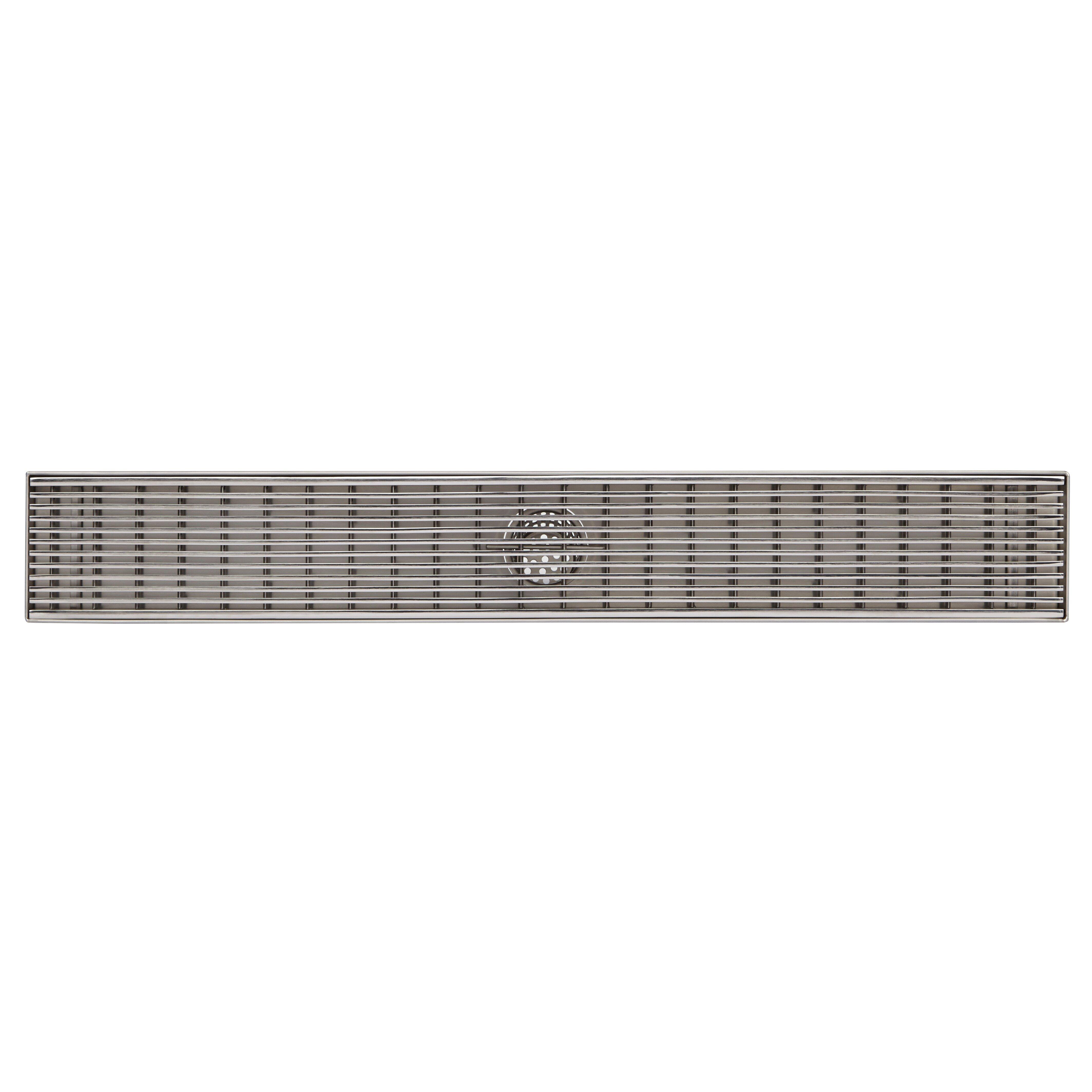 Signature Hardware Polished Stainless Steel 32 in. Linear Shower Drain 