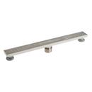 Signature Hardware Polished Stainless Steel 32 in. Linear Shower Drain 