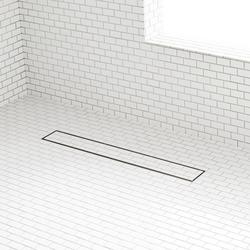32 in. Linear Shower Drain in Stainless Steel