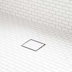 4 in. Linear Shower Drain in Stainless Steel