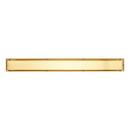 Signature Hardware Brushed Gold 60 in. Linear Shower Drain 