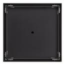 Signature Hardware Matte Black 6 in. Linear Shower Drain 