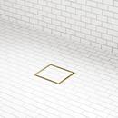 Signature Hardware Brushed Gold 8 in. Linear Shower Drain 
