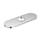 CHROME ONE-HANDLE LOW ARC BATHROOM FAUCET 