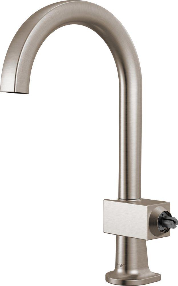 BRIZO FRANK LLOYD WRIGHT BAR FAUCET WITH ARC SPOUT - LESS HANDLE 