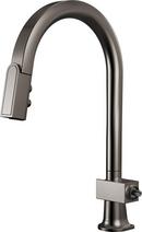 BRIZO FRANK LLOYD WRIGHT PULL-DOWN KITCHEN FAUCET WITH ARC SPOUT - LESS HANDLE 