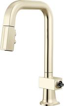 BRIZO FRANK LLOYD WRIGHT PULL-DOWN PREP FAUCET WITH SQUARE SPOUT - LESS HANDLE 