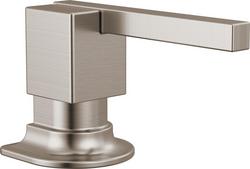 Deck Mount 15 oz. Kitchen Soap / Lotion Dispenser in Brilliance Stainless