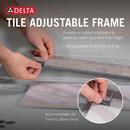 DELTA OTHER 24 REVERSIBLE LINEAR SHOWER DRAIN TRIM 