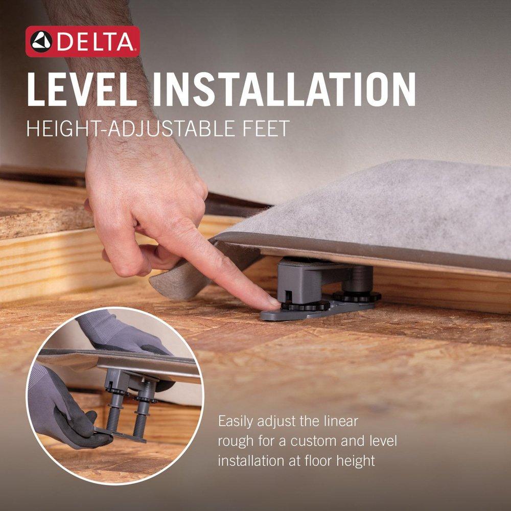 DELTA OTHER 24 REVERSIBLE LINEAR SHOWER DRAIN TRIM 