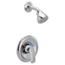 One Handle Single Function Shower Faucet in Chrome (Trim Only) 