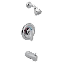 Single Handle Single Function Bathtub & Shower Faucet in Chrome (Trim Only)