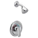 One Handle Single Function Shower Faucet in Chrome (Trim Only)