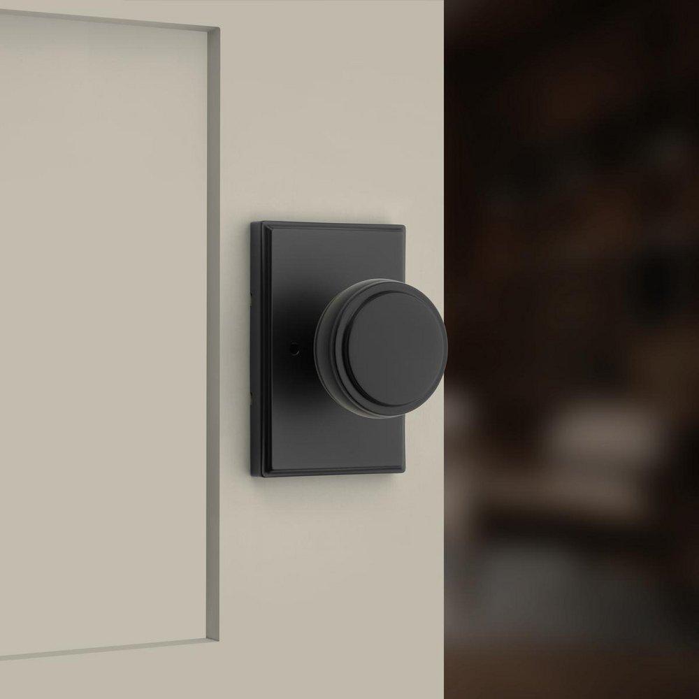 Sora Bed/Bath Knob W/ Rect Rose Mabl 