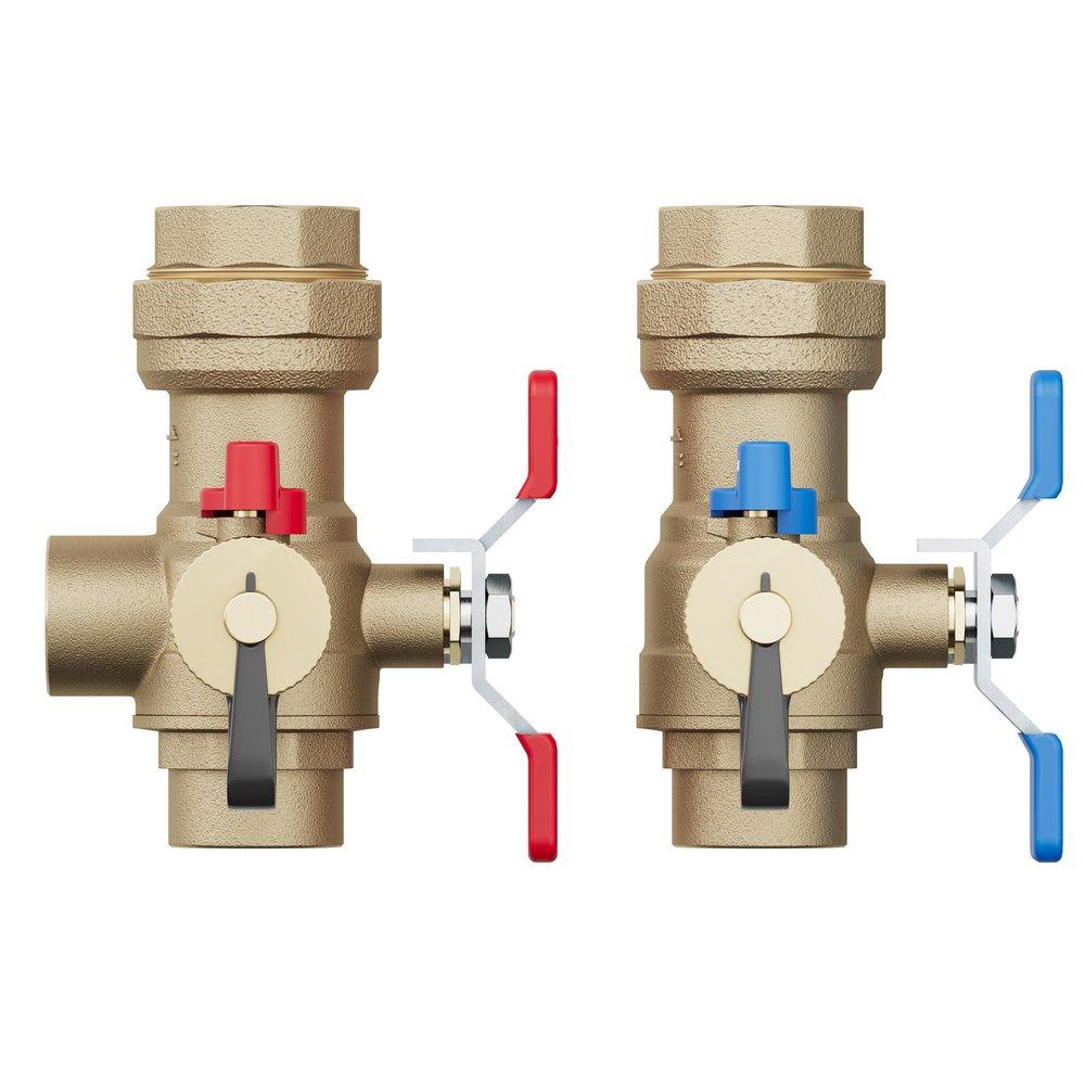1 in. SWT Tankless Water Heater Valve Service Kit 