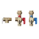 3/4 in. Press Tankless Water Heater Valve Service Kit with Pressure Relief Valve 