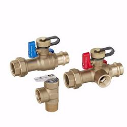 3/4 in. Press Tankless Water Heater Valve Service Kit with Pressure Relief Valve