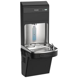 Bottle Filling Station & Single ADA Cooler with Ultra-Capactiy Lead Filter in Black Stainless