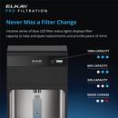 Bottle Filling Station & Bi-Level Cooler with Ultra-Capactiy Lead Filter in Black Stainless 