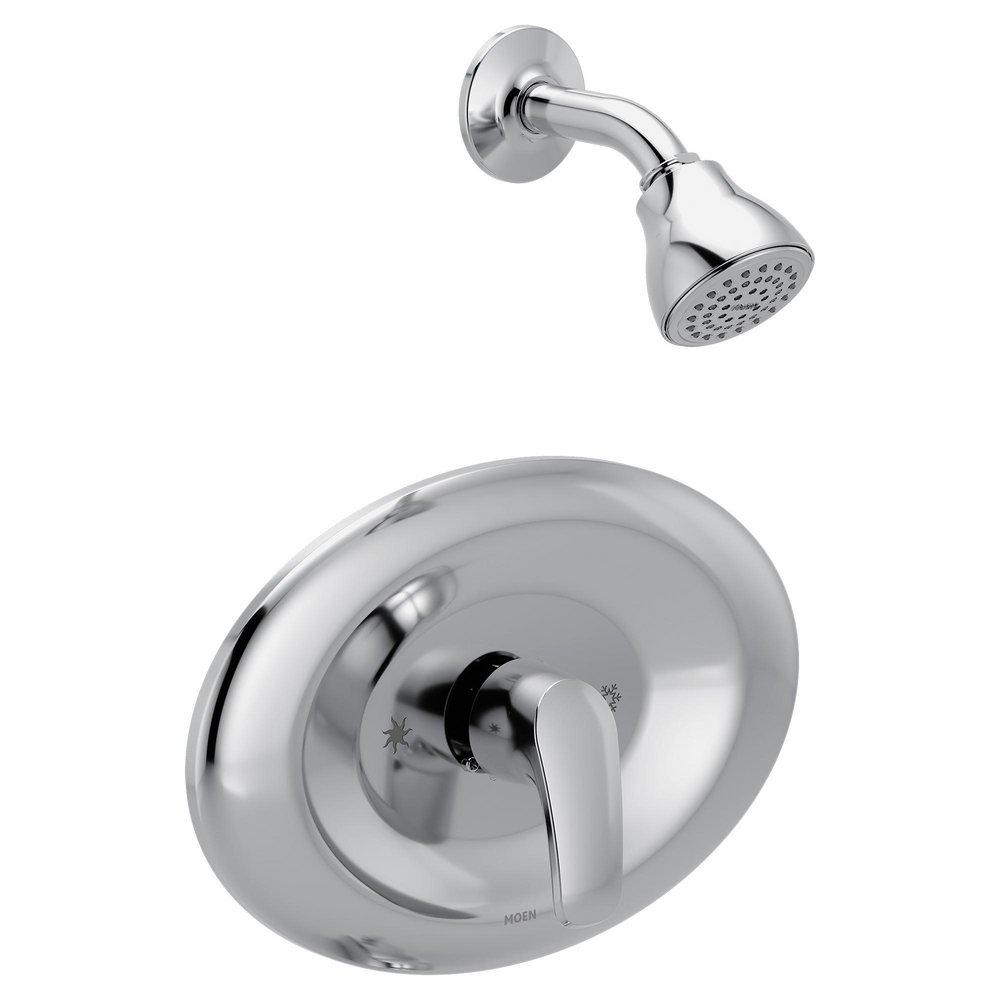 One Handle Single Function Shower Faucet in Chrome (Trim Only) 