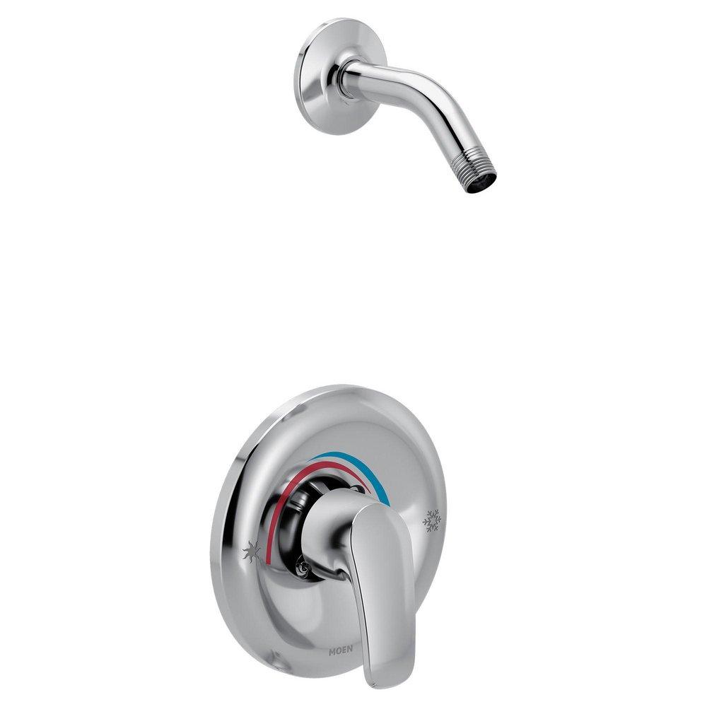 One Handle Single Function Shower Faucet in Chrome (Trim Only) 