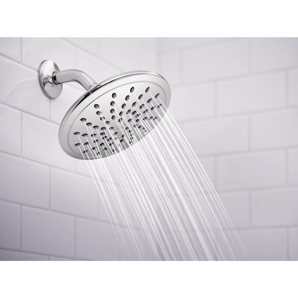 One Handle Single Function Shower Faucet in Chrome (Trim Only) 