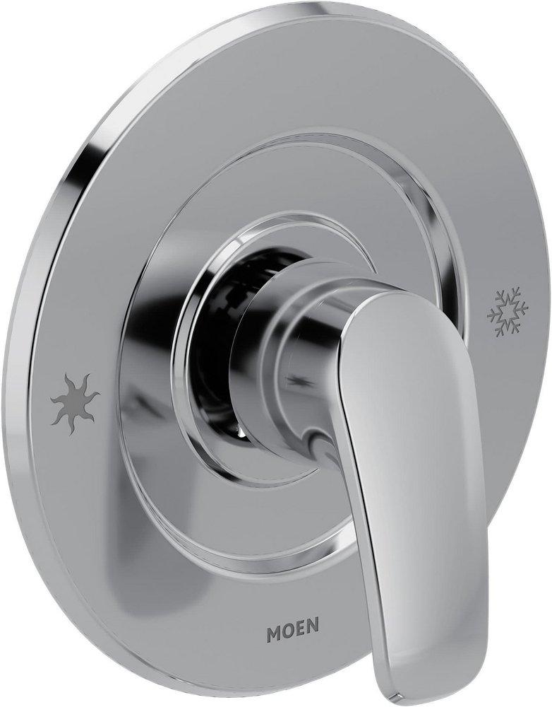 Single Handle Thermostatic Valve Trim in Chrome 
