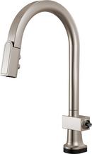 BRIZO FRANK LLOYD WRIGHT SMARTTOUCH PULL-DOWN KITCHEN FAUCET WITH ARC SPOUT - LESS HANDLE 