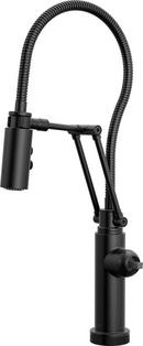 BRIZO ODIN SMARTTOUCH ARTICULATING KITCHEN FAUCET WITH FINISHED HOSE - LESS HANDLE 
