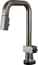BRIZO FRANK LLOYD WRIGHT SMARTTOUCH PULL-DOWN PREP FAUCET WITH SQUARE SPOUT - LESS HANDLE 