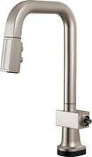 BRIZO FRANK LLOYD WRIGHT SMARTTOUCH PULL-DOWN PREP FAUCET WITH SQUARE SPOUT - LESS HANDLE 