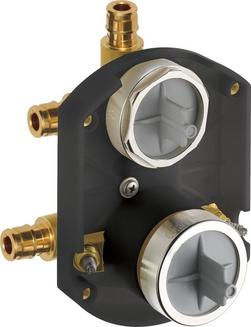 1/2 in. Cold Expansion PEX Connection Universal Rough-In Valve Body with Integrated Diverter and Stops