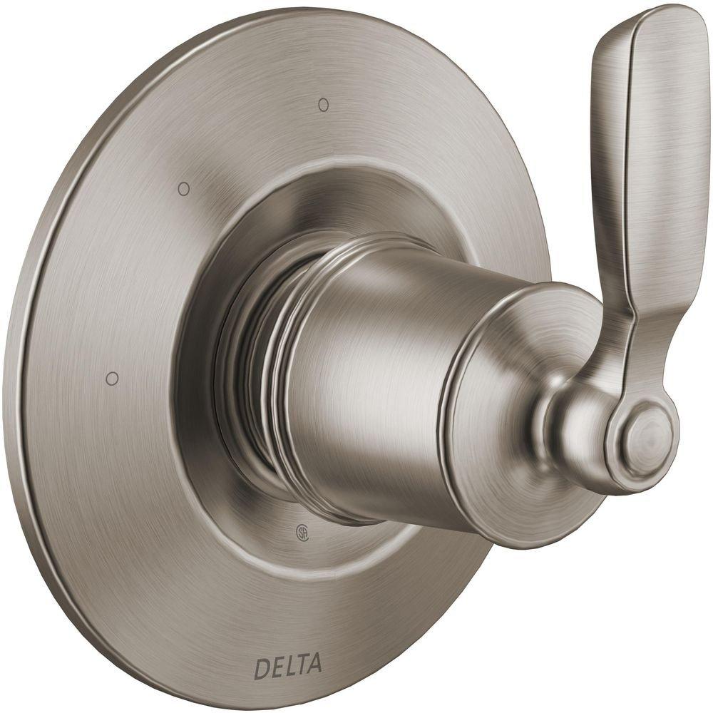 Single Handle Diverter Valve Trim in Stainless 