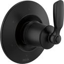 Single Handle Transfer & Diverter Valve Trim in Matte Black 