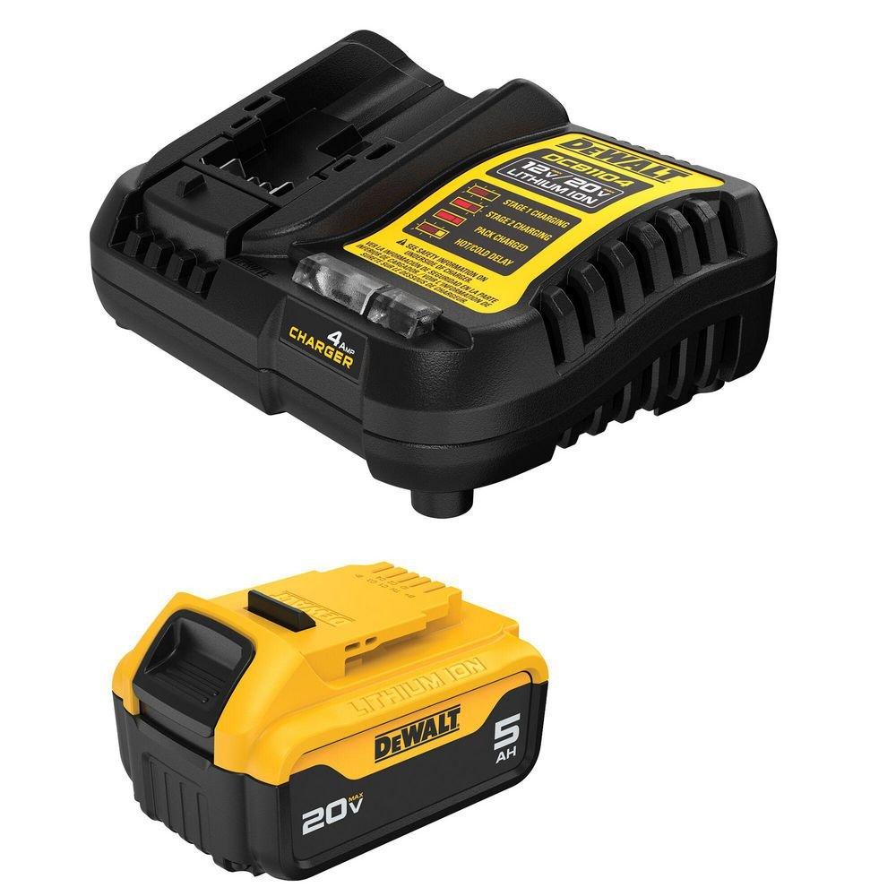 20V Max 5Ah Battery And Charger Kit 