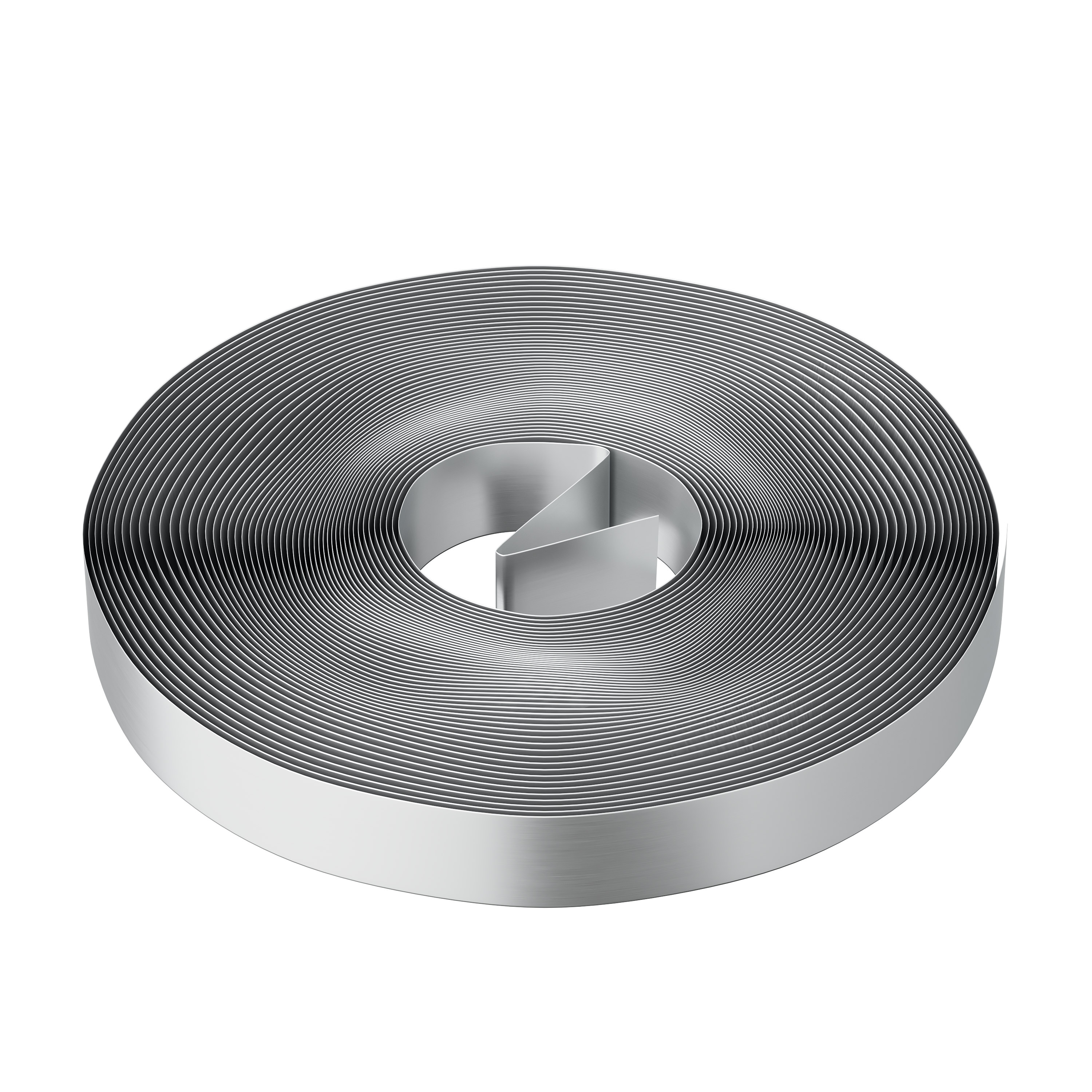 PROSELECT&reg; Metallic Silver 1-1/2 in. x 100 ft. Galvanized Duct Strap 