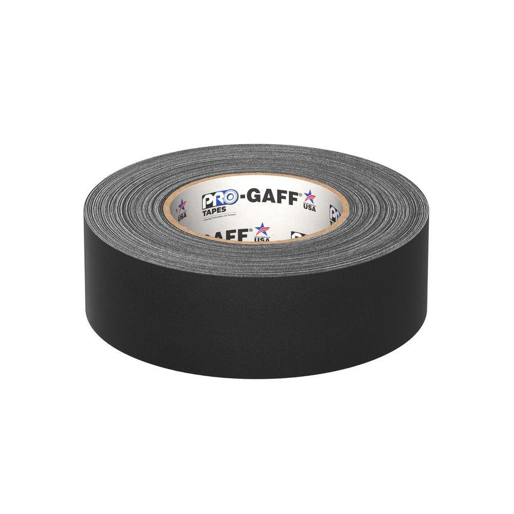 2 in x 55 yd Black Premium Professional Grade Gaffer Tape 