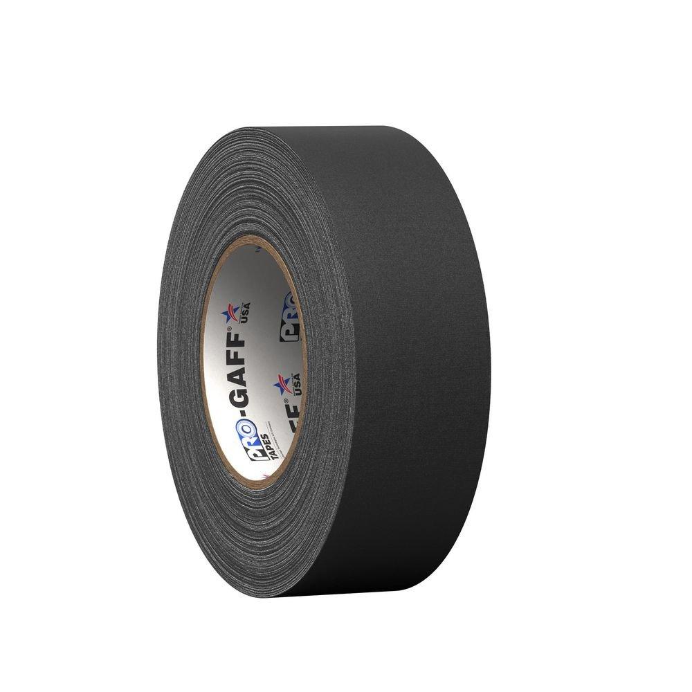 2 in x 55 yd Black Premium Professional Grade Gaffer Tape 