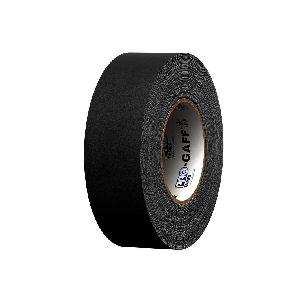 2 in x 55 yd Black Premium Professional Grade Gaffer Tape 