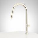 BOK SINGLE-HOLE PULL-DOWN KITCHEN FAUCET POLISHED NICKEL 