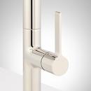 Signature Hardware Polished Nickel Single Handle Pull Down Kitchen Faucet 