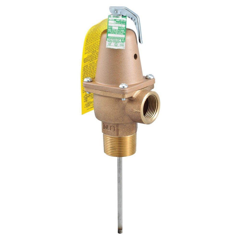 Watts Bronze Male Threaded x Female Threaded 150# 210 Relief Valve 