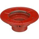 2 in. Push On Cast Iron Drain Body with Top Flange & Clamp 