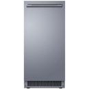 15"W 115V ADA Height Compliant  Built In Undercounter Clear Gourmet 68lb/day Ice Maker Machine in Stainless Steel 