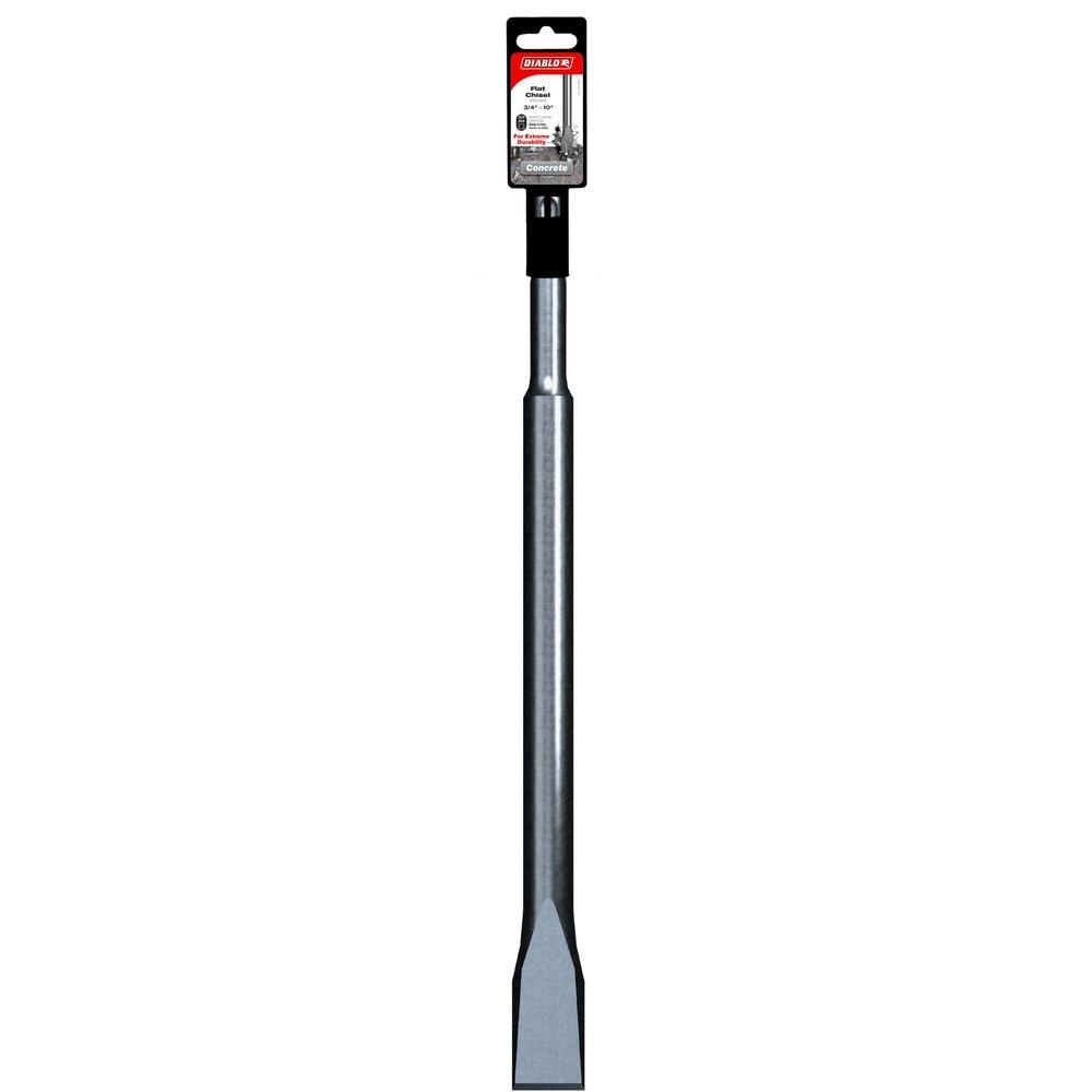 SDS-PLUS FLAT CHISEL 3/4X10 